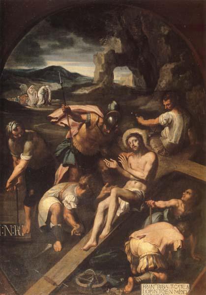 RIBALTA, Francisco Christ Nailed to the Cross oil painting picture